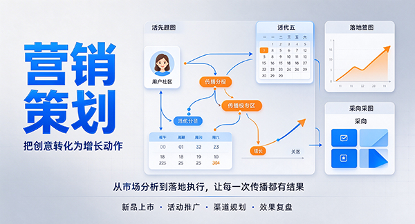 明山区营销策划